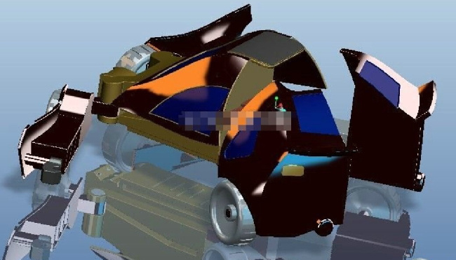 变形金刚 3d 模型 3d模型下载 prt文件 三维模型下载 proe 三维 asm文件 creo 3d模型素材 其他3d模型