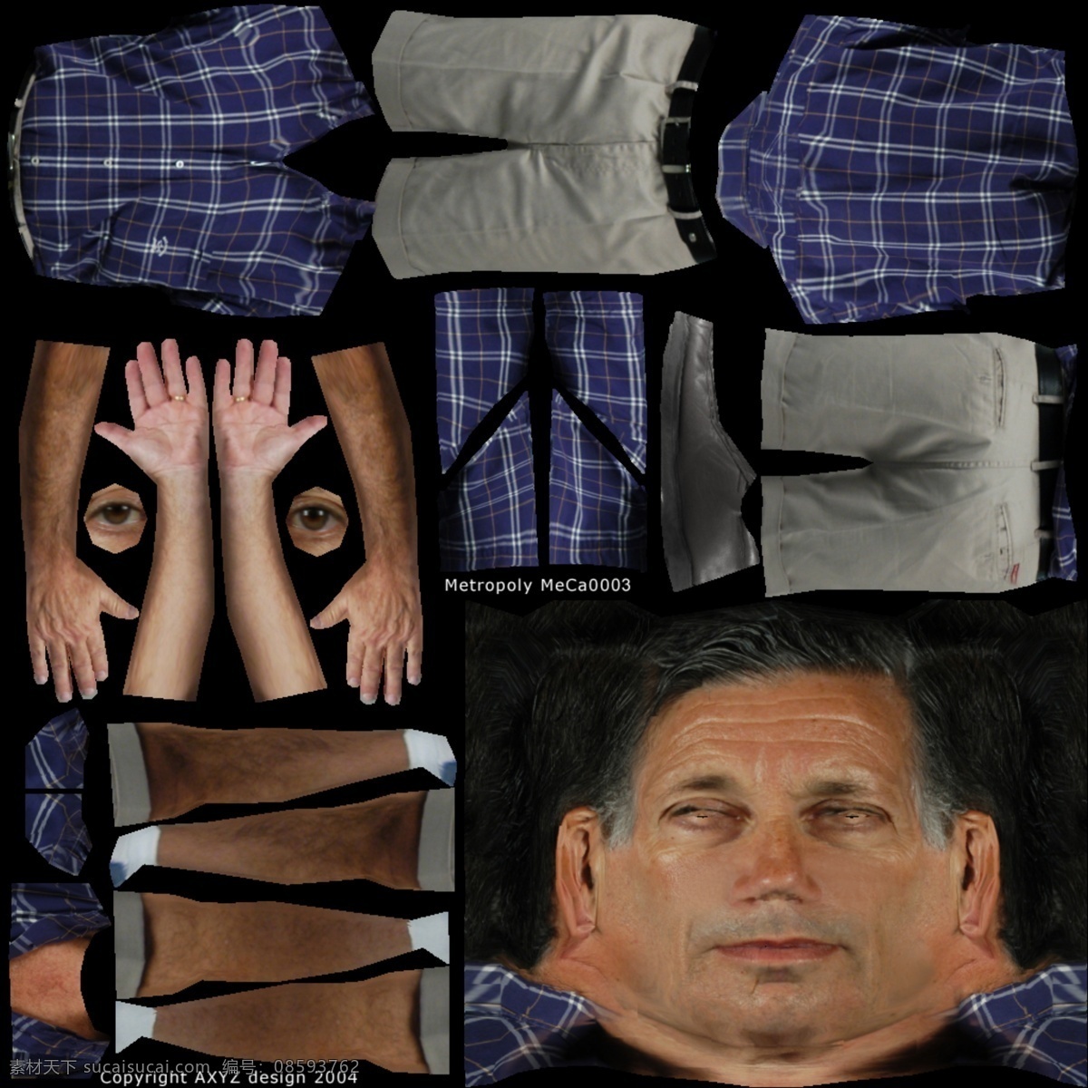 人物 男性 3d 模型 人物模型素材 3d人物模型 男人模型素材 游戏人物模型 3d模型素材 其他3d模型