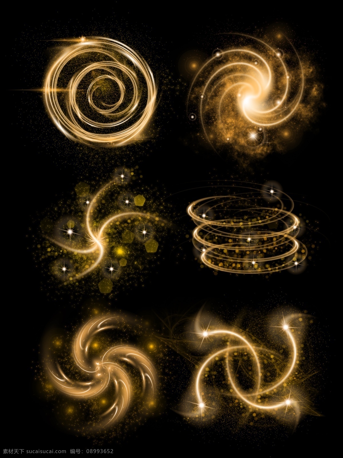 光效 星光 金色 点 光光 晕 炫 光 高光 矢量 光圈 点光 炫光