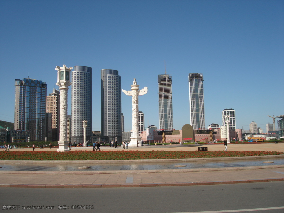 大连 海滨城市 海滩 海边 大海 沙滩 建筑景观 自然景观 风景名胜