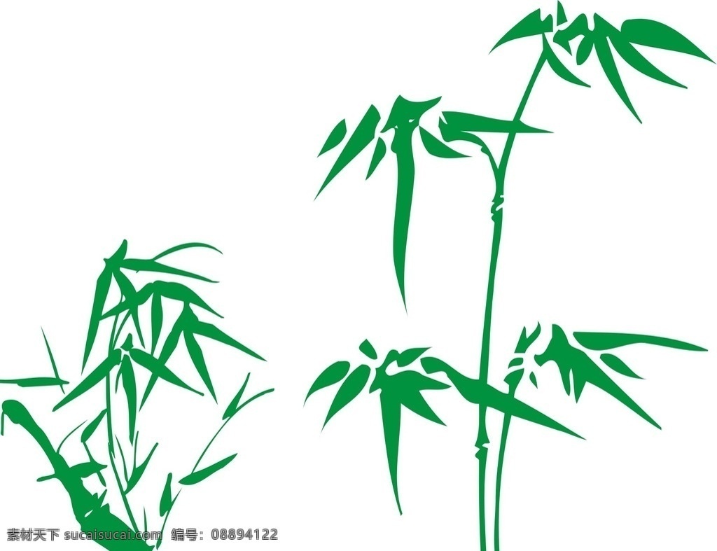 竹子 竹 矢量 矢量图 高风亮节 端正 为人 竹叶 小熊猫 熊猫 图案 自然景观 自然风光