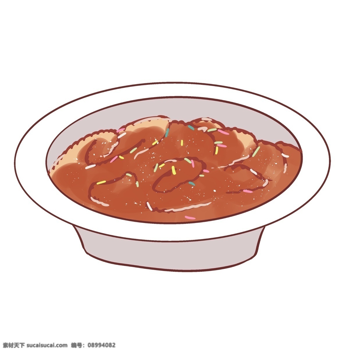 秋季 养生 红薯 泥 插画 手绘 卡通 红薯泥 养生红薯泥 秋季养生 碗 手绘红薯泥 卡通红薯泥
