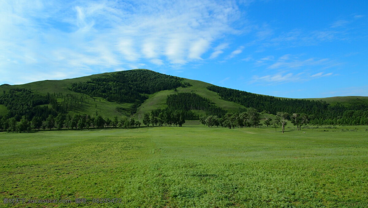 坝上草原 坝上 草原 蓝天 绿草地 风景 内蒙 承德 丰宁 自然风景 旅游摄影