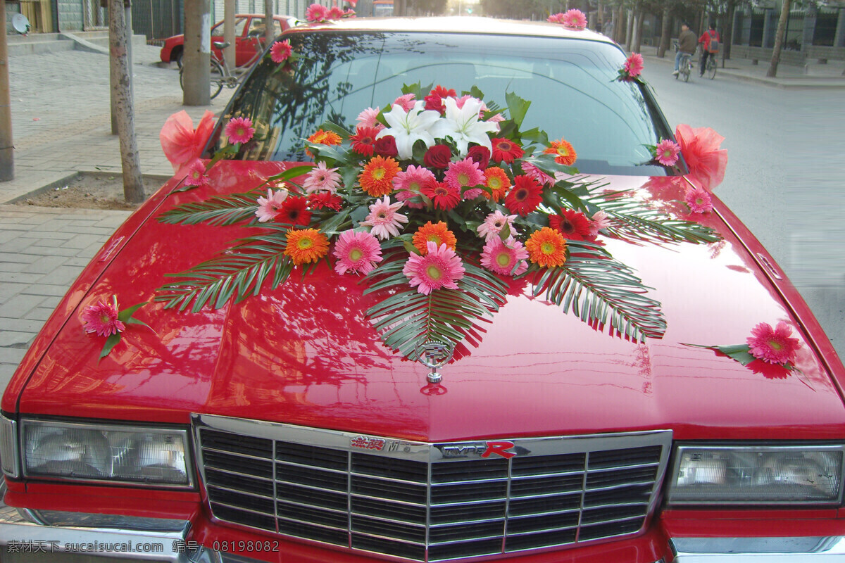 花车 婚车 婚礼那天 婚礼素材 生活素材 交通工具 现代科技