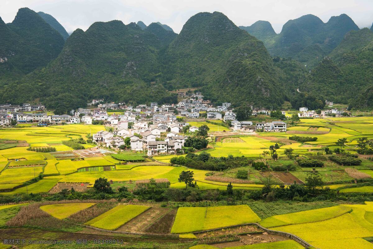 万峰林美景 万峰林 山川美景 贵州旅游 贵州山水 喀斯特地貌 旅游摄影 自然风景