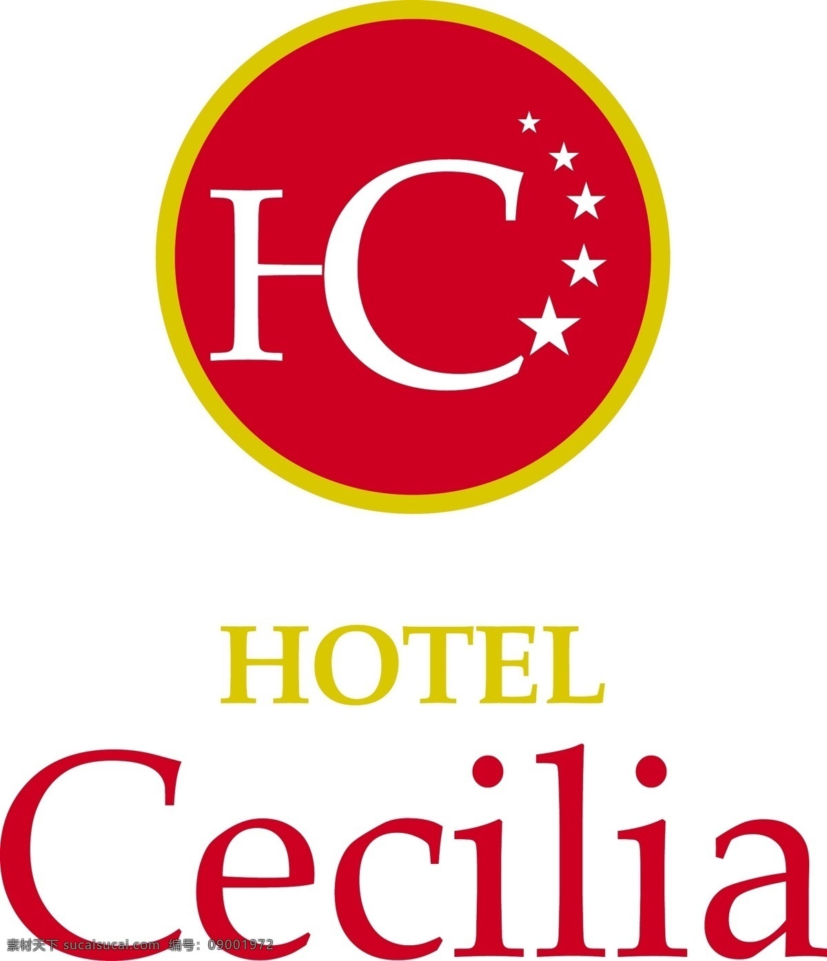 塞西莉亚酒店 矢量标志下载 免费矢量标识 商标 品牌标识 标识 矢量 免费 品牌 公司 白色