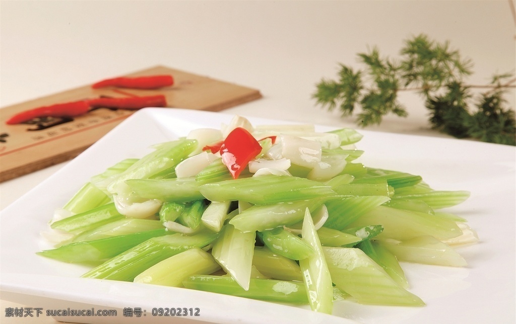 西芹百合 美食 传统美食 餐饮美食 高清菜谱用图