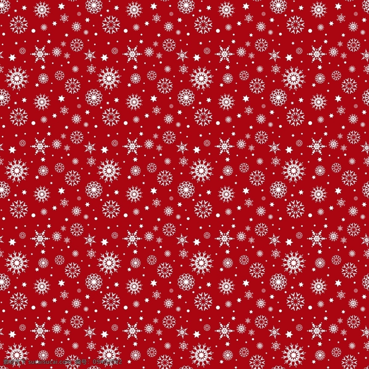 小 雪花 无缝 背景图片 花纹 冬季 贺卡 无缝背景 红色背景 矢量 高清图片