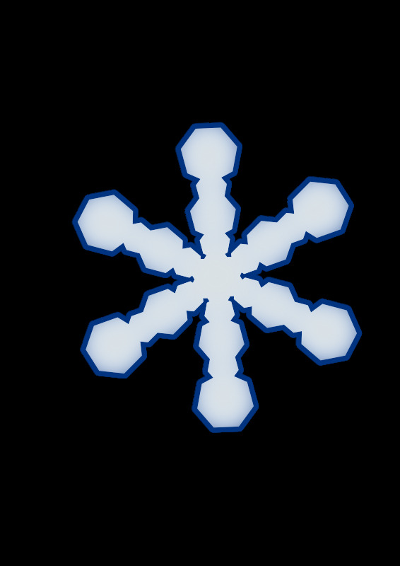 雪花免费下载 冬天 蓝色的 雪 雪花 冰冷的 插画集