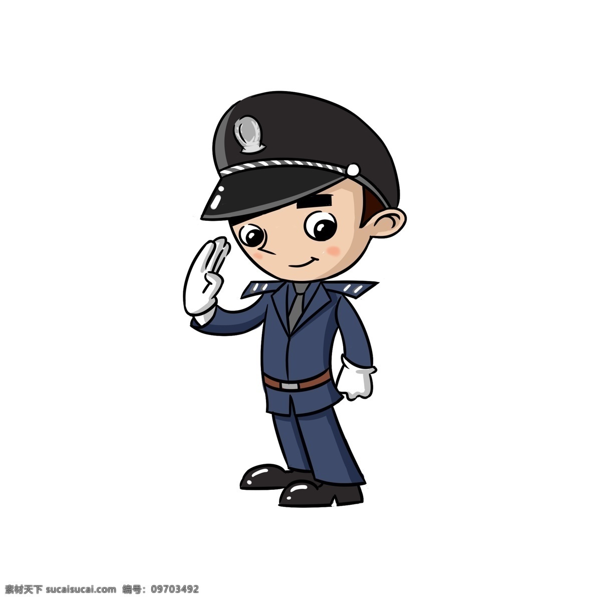 2019 国际 警察 日 可爱 手绘 png素材 正义 手绘素材 警察素材 手绘可爱 可爱手绘