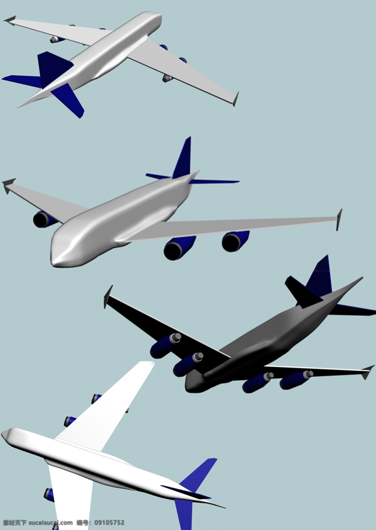 a380 航空 机器人 航空航天 3d模型素材 建筑模型