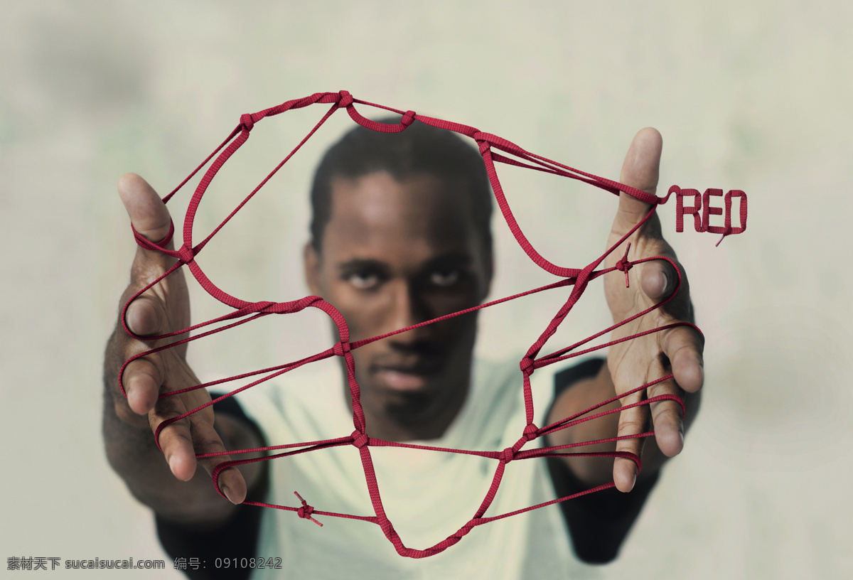 nike 非洲 广告宣传 平面广告 体育运动 文化艺术 足球 系列 平面 lace up 抗击艾滋病 红鞋带 德罗巴 矢量图 日常生活