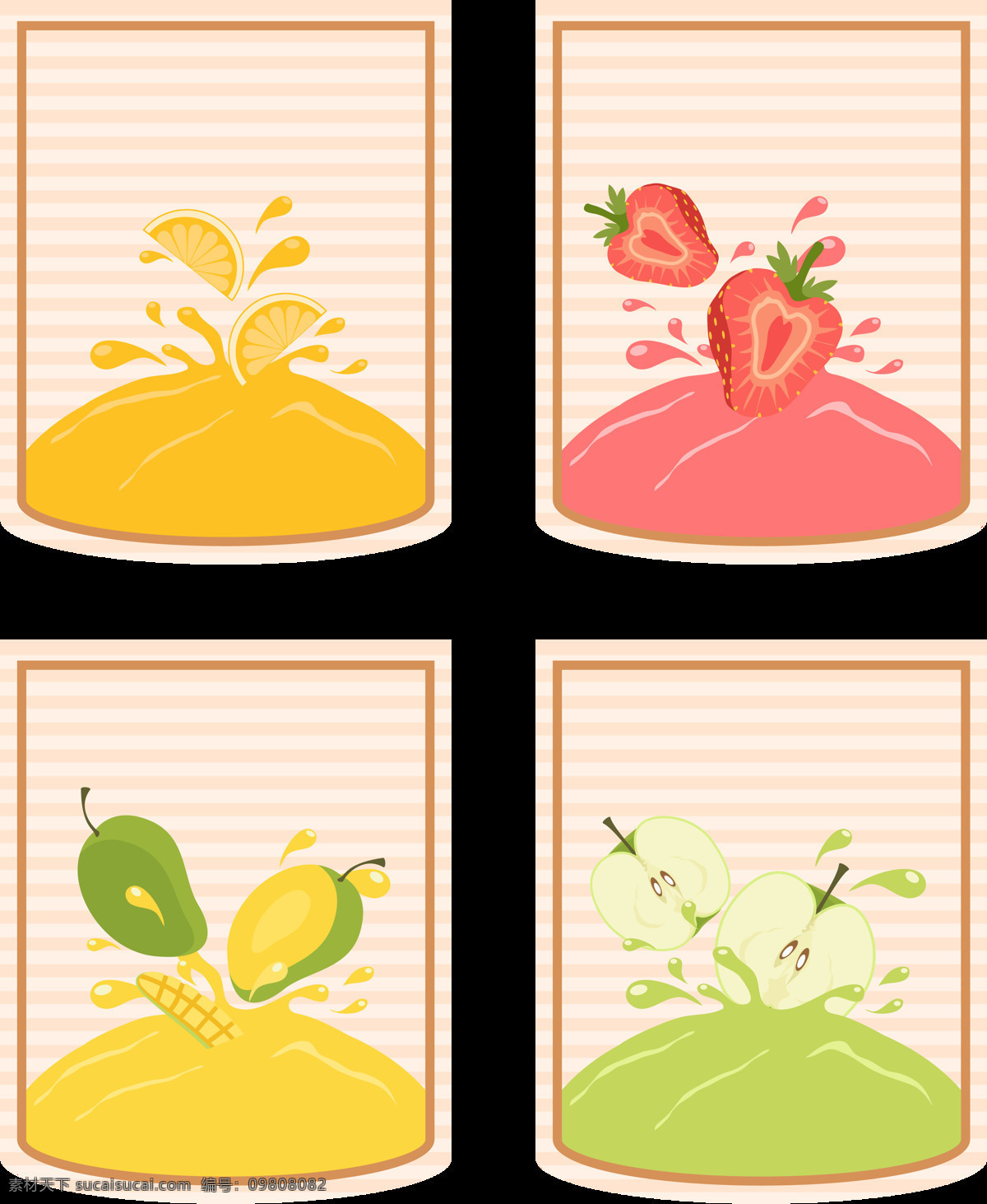 手绘 彩色 果汁 插画 图标 免 抠 透明 饮料海报广告 饮料果汁 手绘果汁 手绘饮品 夏日饮品 冷饮素材 水果汁 水果奶昔饮料 西瓜汁 饮料杯 鲜榨果汁 芒果汁 苹果汁 果汁饮料
