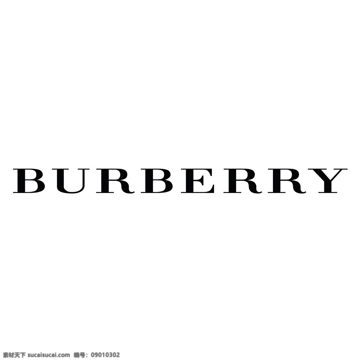 burberry 巴 宝 莉 标志 标识为免费 白色