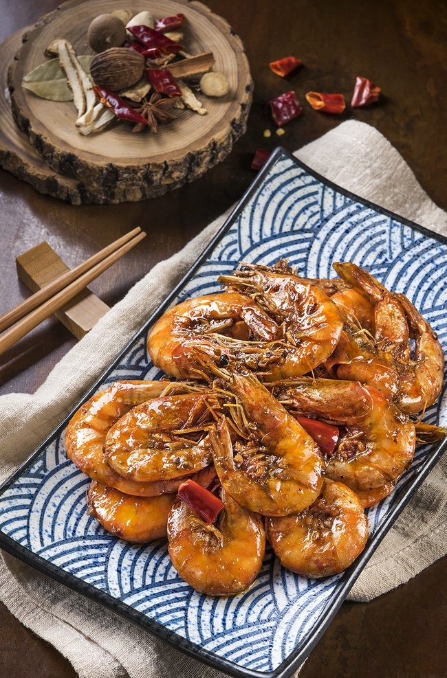 麻辣大虾 高清 菜图 鸭货 餐饮美食 传统美食