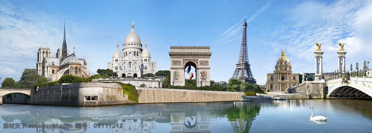 巴黎铁塔 铁塔 蓝天 巴黎 法国 地标 埃菲尔铁塔 风景 旅游摄影 国外旅游