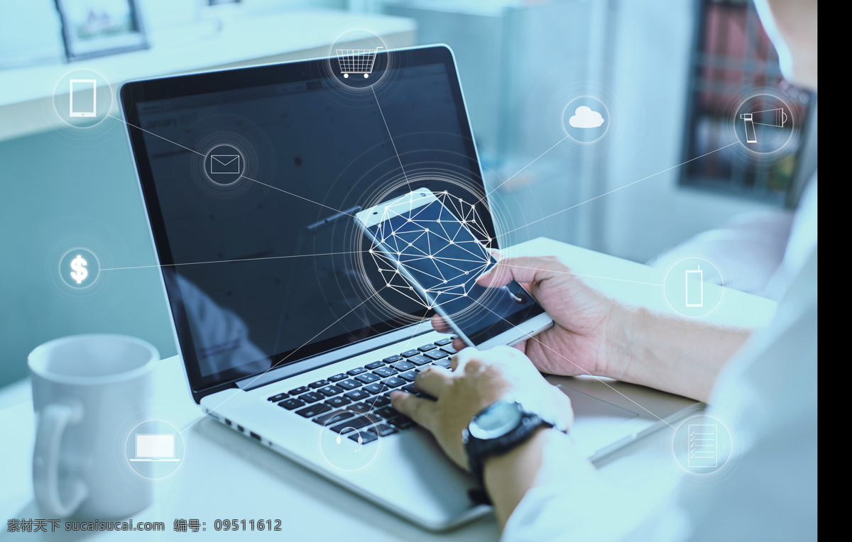 办公 看手机 电脑 商务人士 生活百科 学习办公