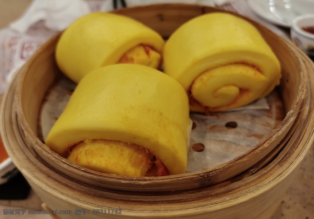 包子图片 包子 画卷 奶黄包 点心 茶点 餐饮美食 传统美食