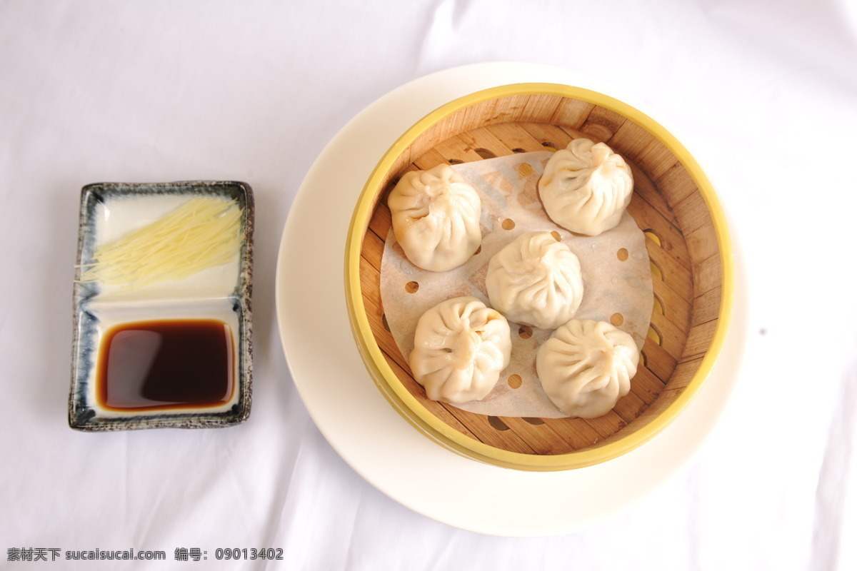 小笼包 小馒头 包子 点心包 汤包 餐饮美食 传统美食