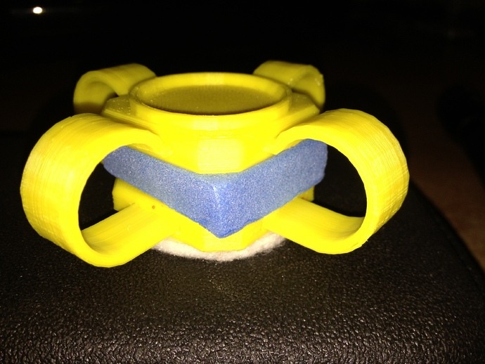 3d 打印机 圆 脚 隔振器 v2