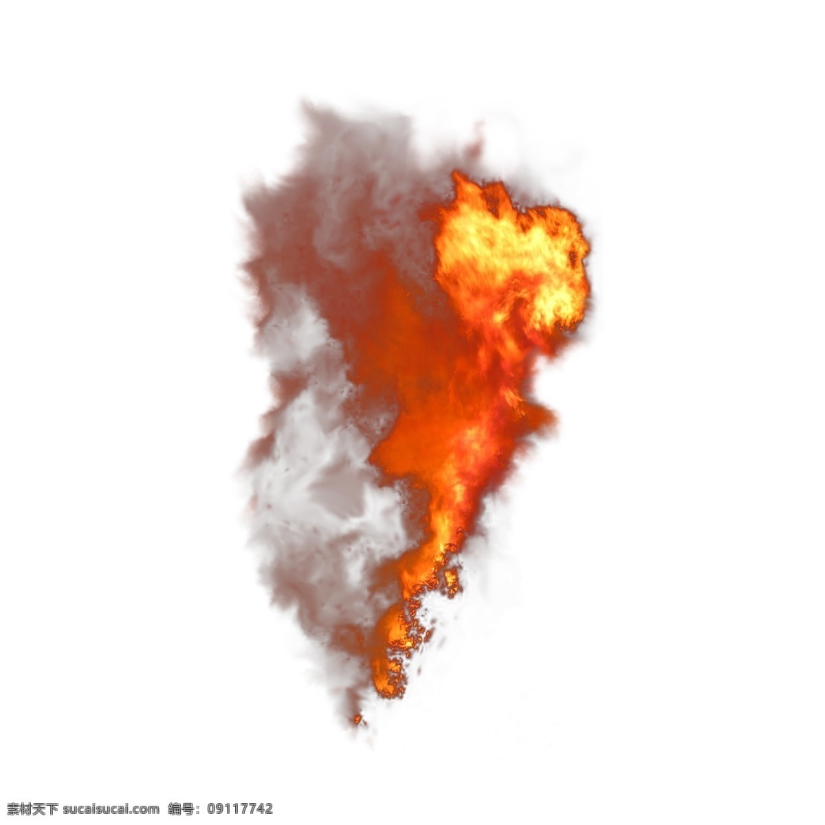 写实 火焰 烟雾 自然 元素 烟 红色 黄色 腾空 爆炸 火焰特效 爆炸火焰 腾空的火焰 写实火焰 火焰烟雾 喷火 战场 炸弹