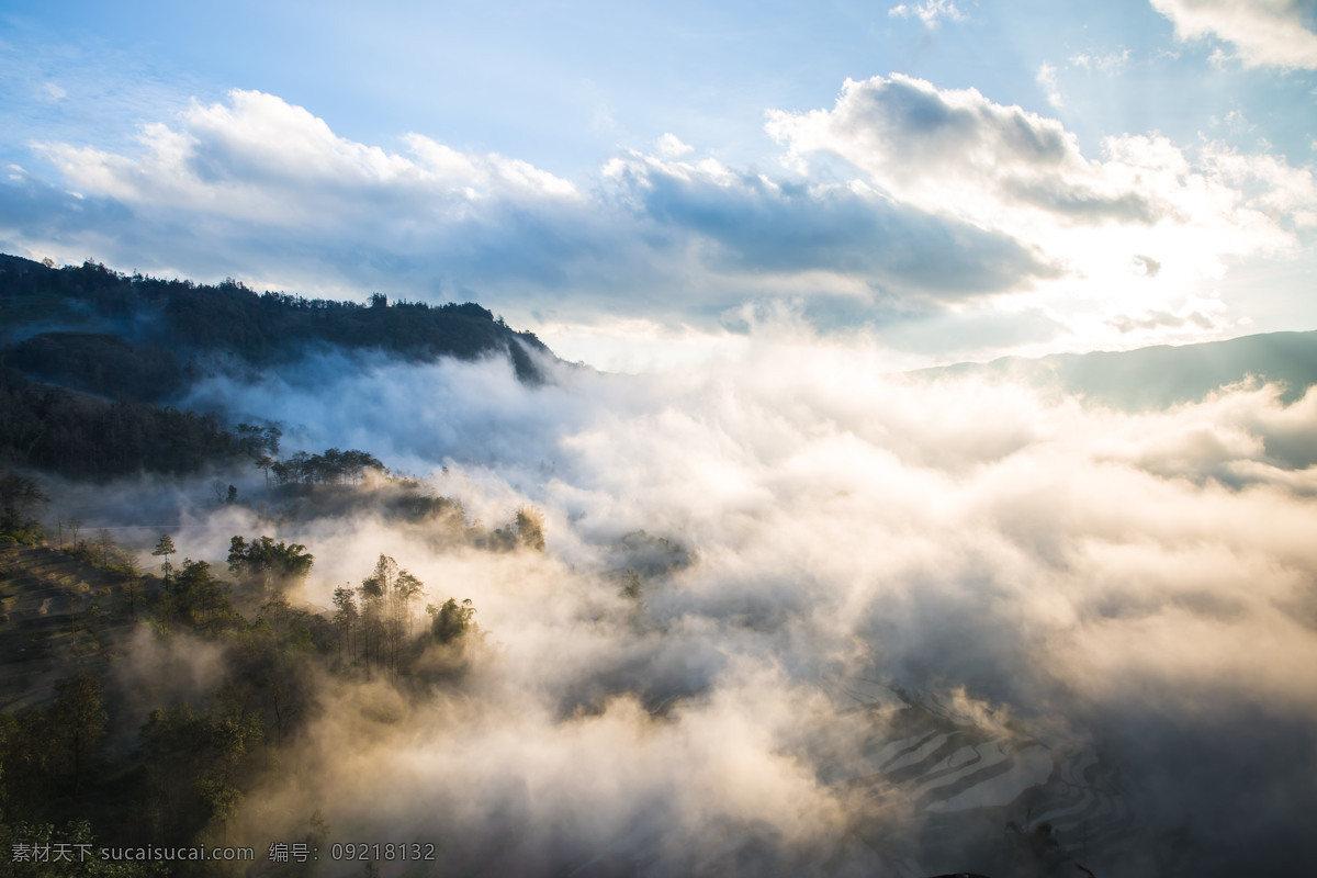 云南 元阳 梯田 风景