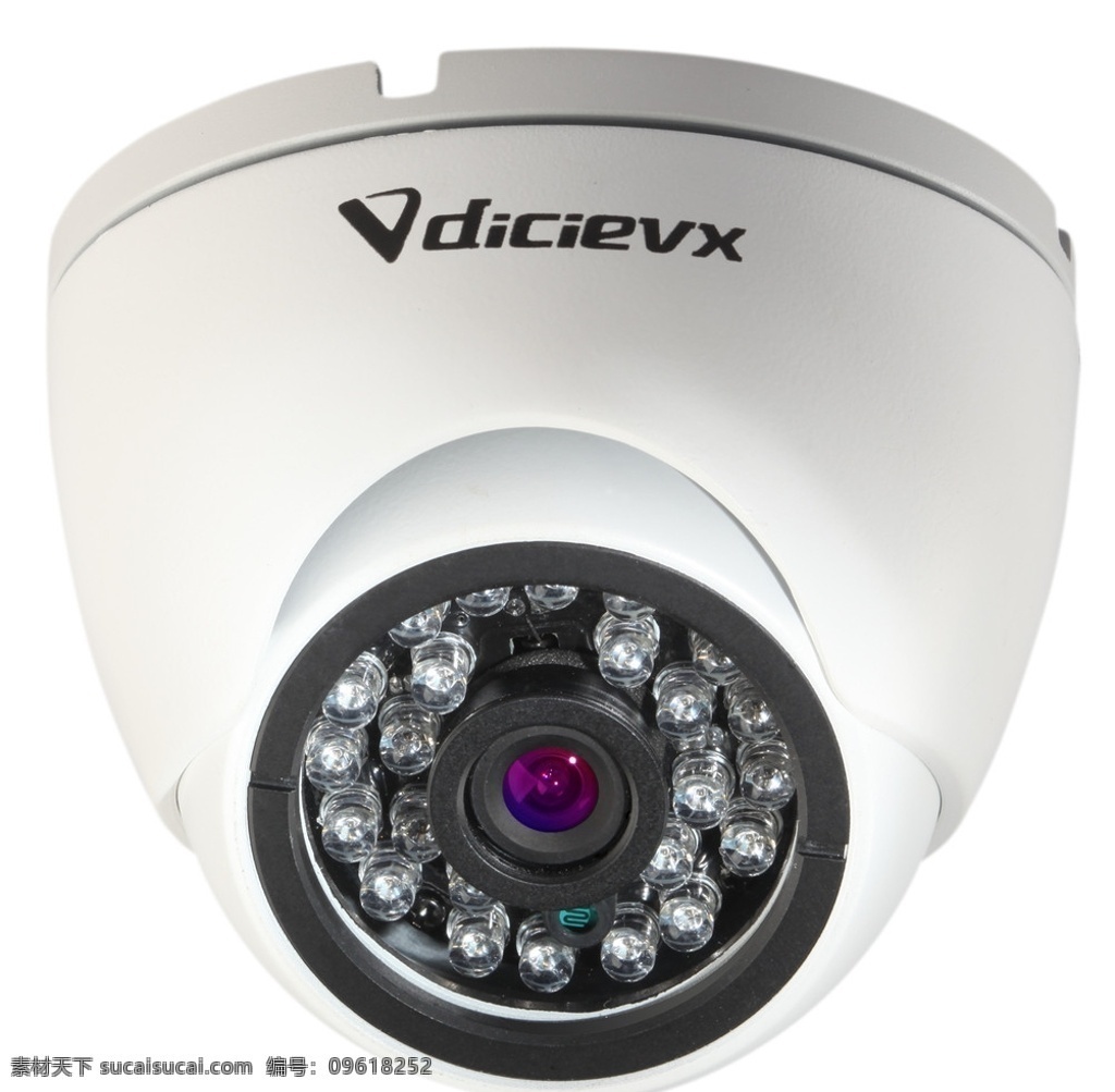 红外半球监控 安防器材 dicievx 迪科韦讯 红外半球 监控 摄像头 拍摄 录像 分层 源文件
