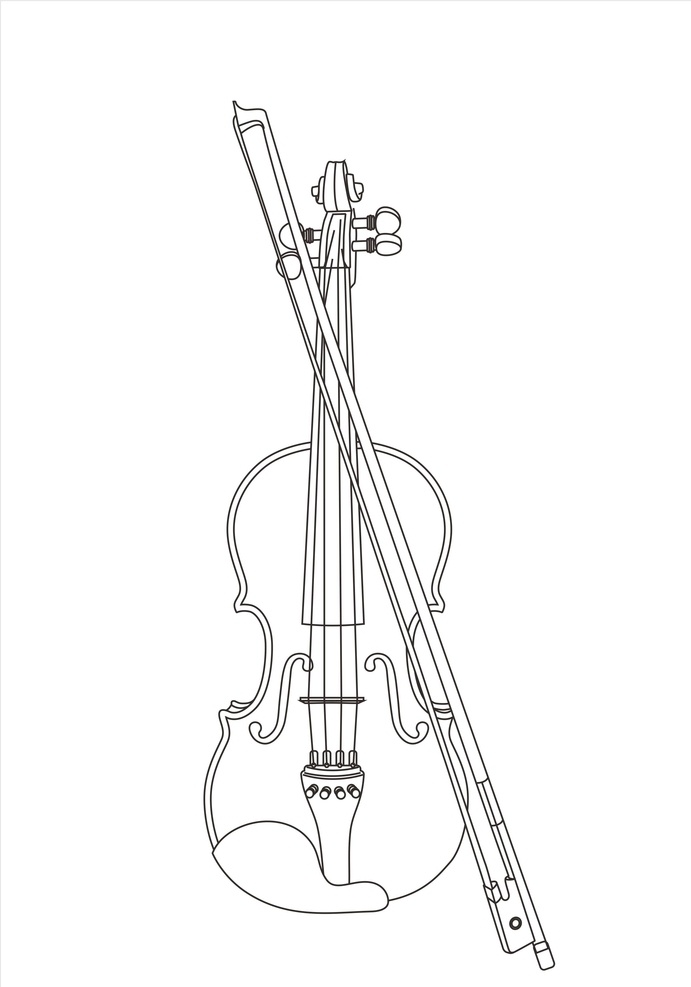 小提琴图片 乐器 提琴 小提琴 西洋乐 弦乐 音乐 文化 艺术 矢量图 文化艺术 舞蹈音乐