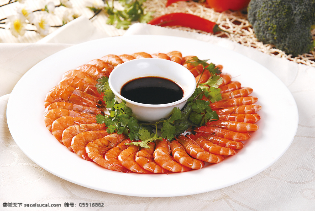 白灼大虾图片 白灼大虾 美食 传统美食 餐饮美食 高清菜谱用图