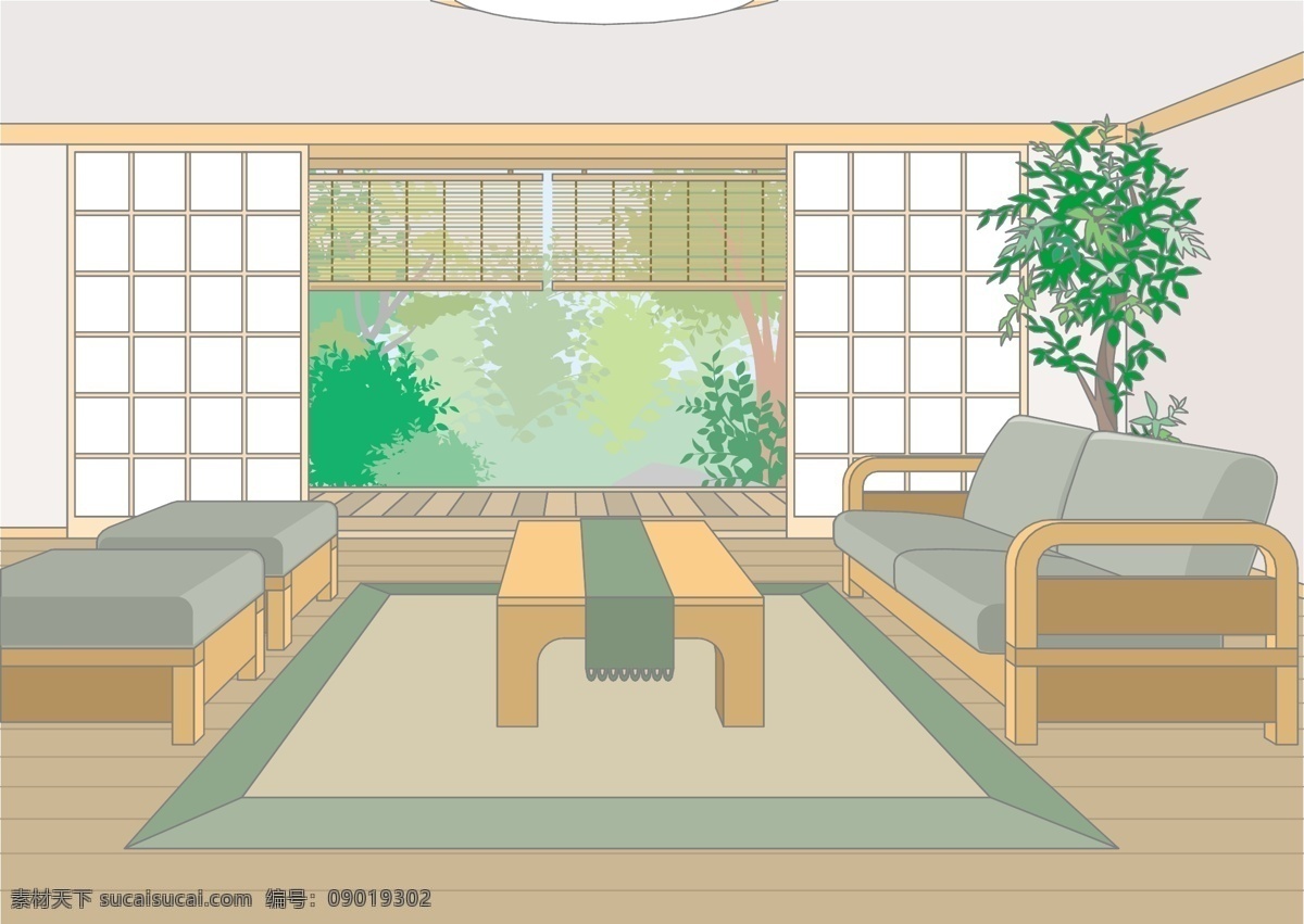 向量076室 白色