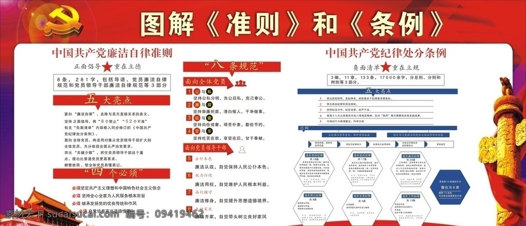 图解 准则 条例 纪律处分条例 廉洁自律 中国共产党 党风展板 党风廉政 纪律处分展板 廉政标语 廉政展板 廉政建设 廉政海报 廉政文化 廉政文化墙 廉政宣传 廉政文化图 廉政文化册 廉政宣传栏 廉政挂图 廉政模板 廉政公署 廉政素材 自律准则 廉政简介 廉政 廉政公益 党建宣传栏 展板模板