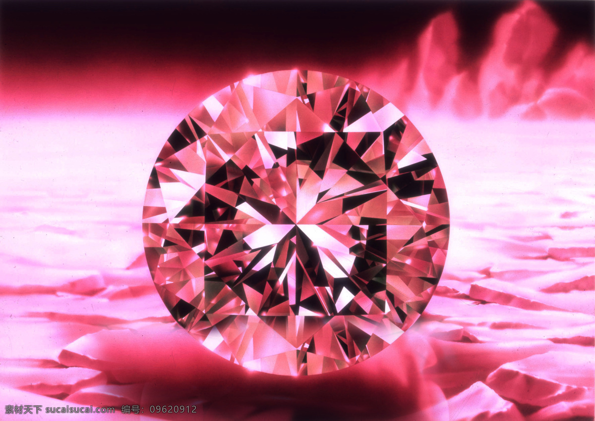 粉色钻石 钻石 粉色 八心八箭 大裸钻 裸钻