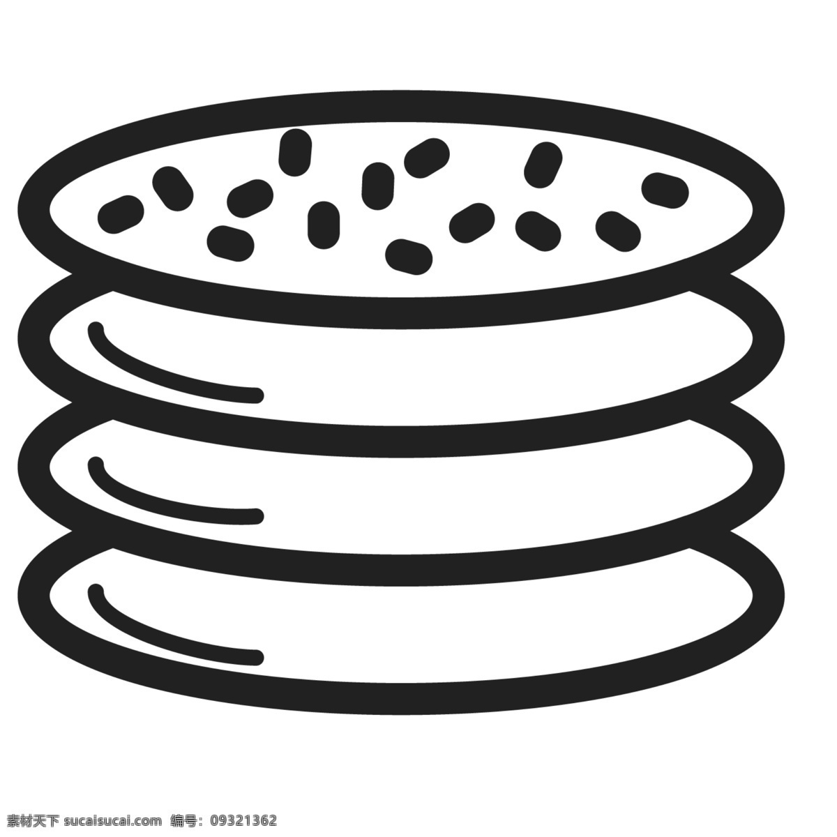 堆 卡通 饼干 食物 吃的 主食 卡通主食 主食图标 中式美食 卡通美食