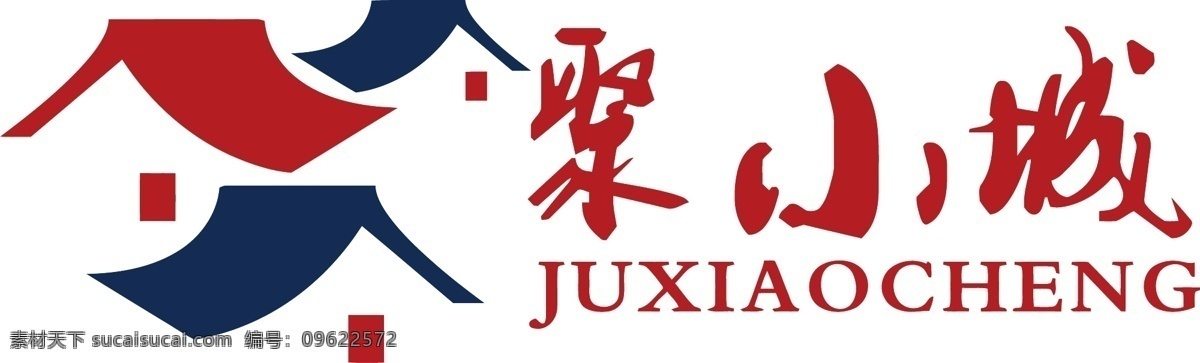 聚小城标志 聚 小城 logo 地产标志 地产logo 房屋 屋顶logo 房子logo 标志logo 标志图标 企业 标志