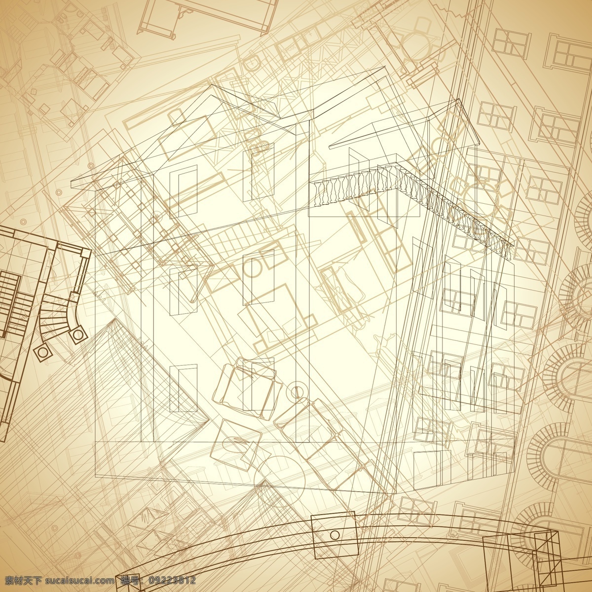 城市 城市建筑 房子 格局 工程 工程图 家居 建筑 建筑家居 建筑图纸 平面设计图 示意图 设计图 图纸 工程图纸 平面图 装修 施工图 效果图 城市建筑主题 矢量 家居装饰素材 建筑设计