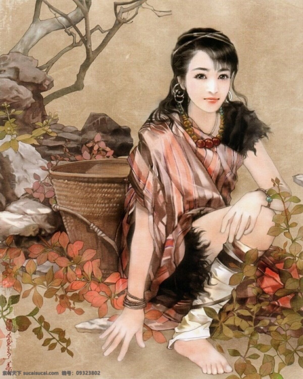 中华 五 十 六 民族 唯美 五十六个民族 黄色