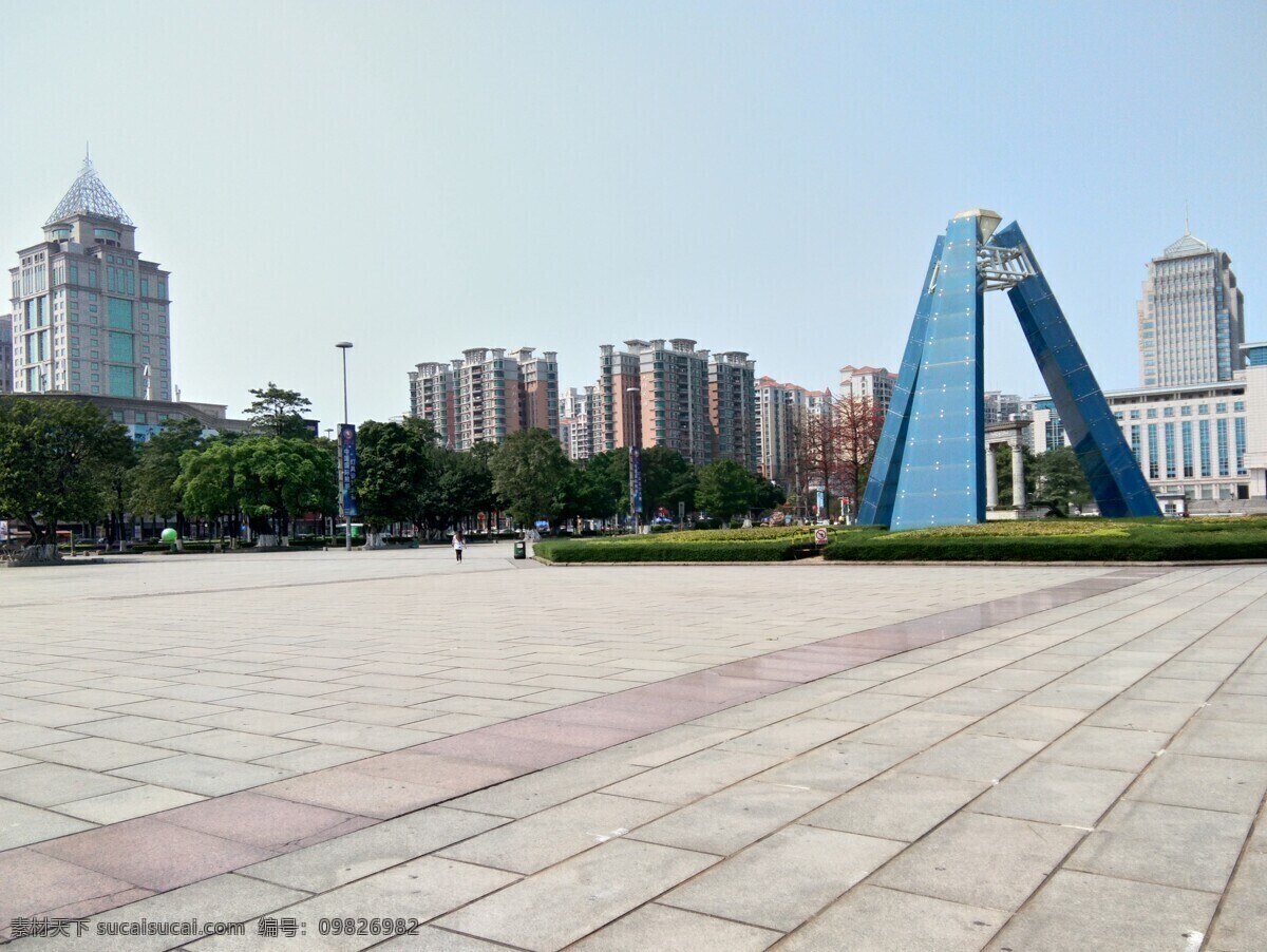古镇广场 中山市 古镇 人民广场 灯都 古镇政府 旅游摄影 国内旅游