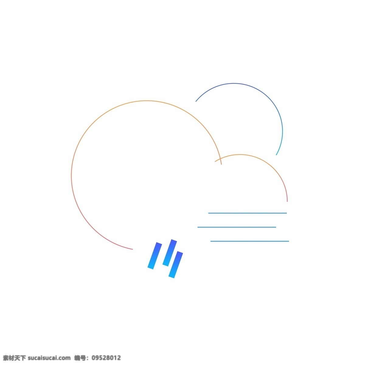 大雨 霾 转 晴 图标 有霾 转晴