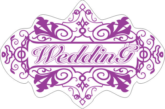 结婚 牌 wedding 花纹 结婚牌 欧式边框 异形 矢量 模板下载 婚礼用 装饰素材