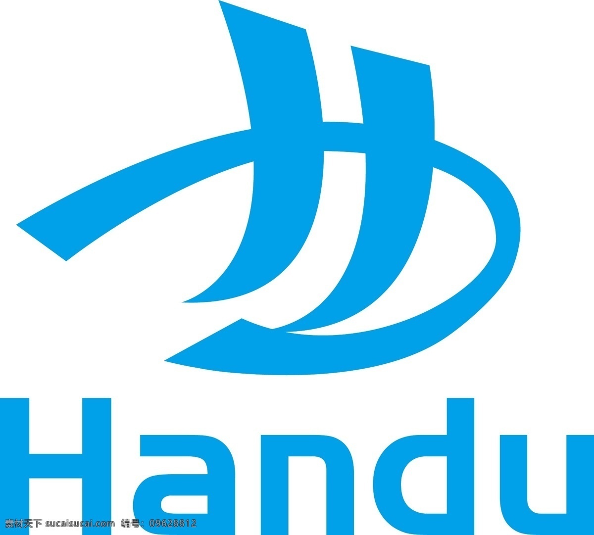 科技 logo 字母hd 简约 标志图标 其他图标