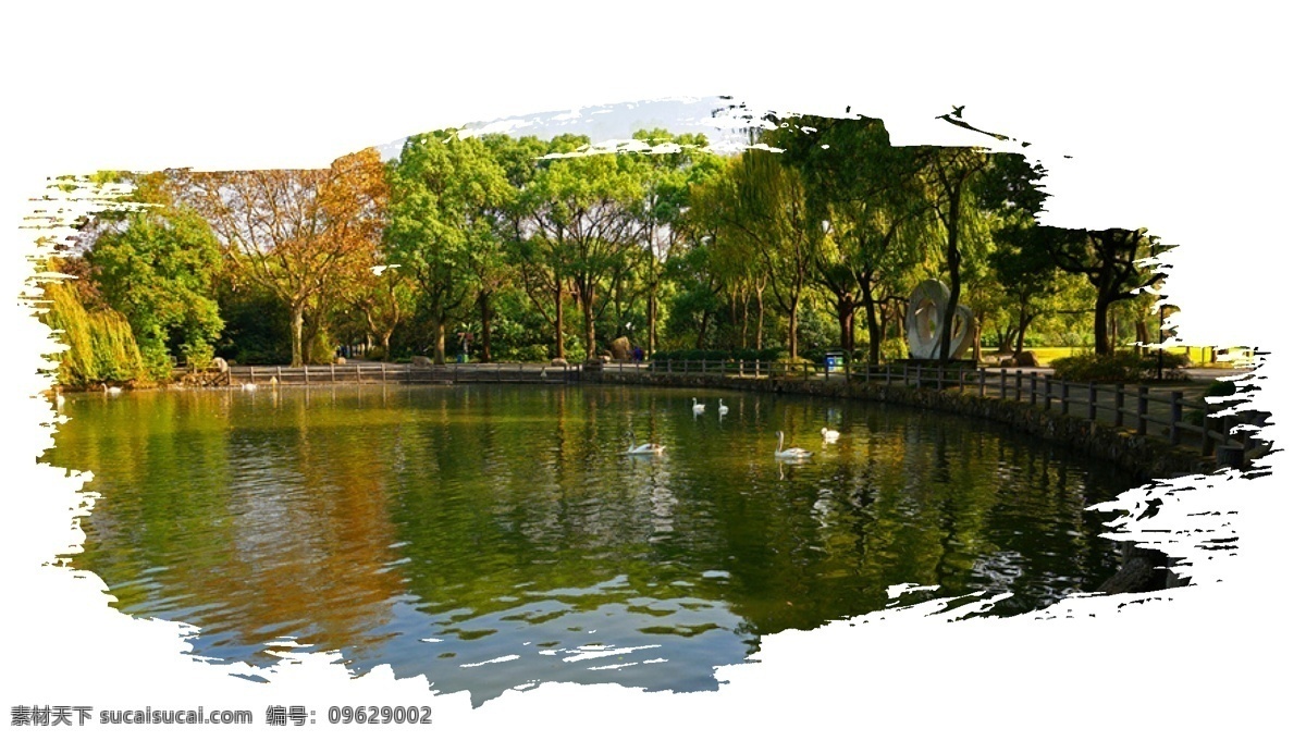 笔刷 笔刷效果图片 风景 美景 山水