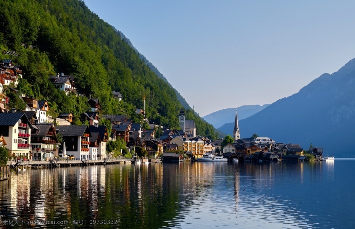 哈尔施塔特镇 奥地利 湖 旅游 景点 hallstatt austria 旅游摄影 国外旅游