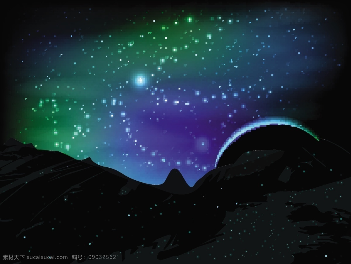 海报 banner 梦幻星空 梦幻星空背景 梦幻宇宙 太空 太空背景 星海 星际 星空 星空背景 星云 宇宙