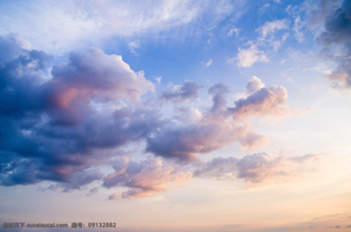 蓝天景致 天空 蓝天 白云 碧空万里 天空云彩 自然景观 蓝色