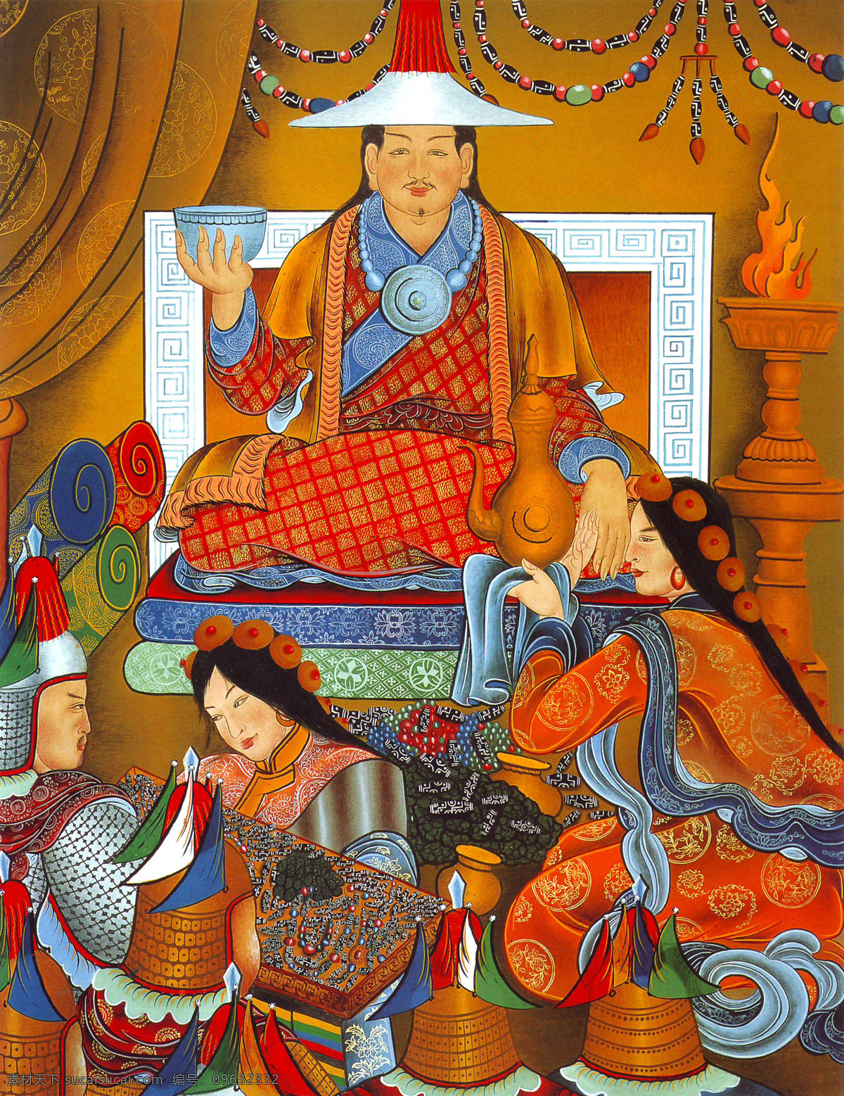唐卡 装饰画 西藏 佛像 神像 佛陀 文化艺术 宗教信仰 唐卡装饰画