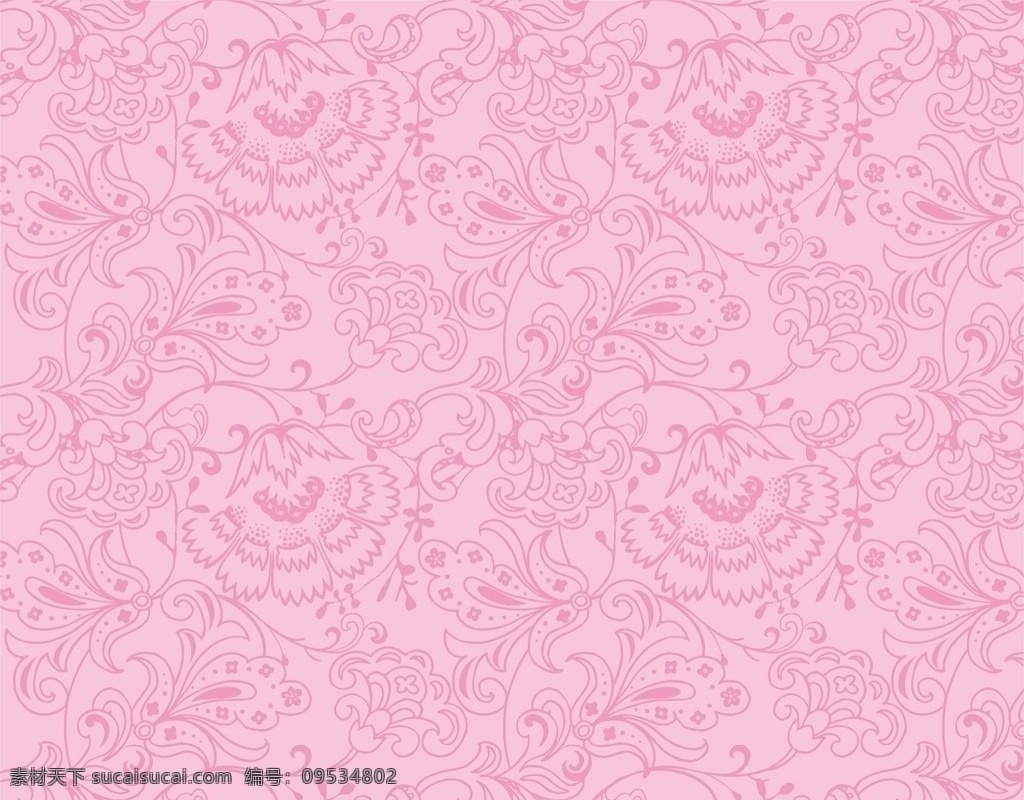 凤尾花 凤尾花底纹 底纹背景 底纹边框 矢量