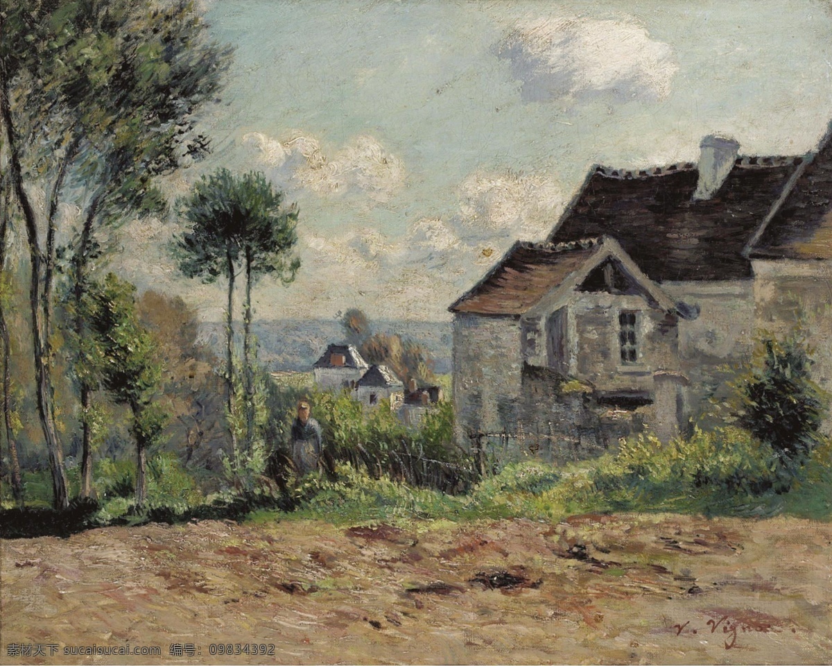 farm 大师 画家 风景画 静物 油画 建筑 装饰画 the vignon victor 人物 高清 西方 国外 现代 家居装饰素材