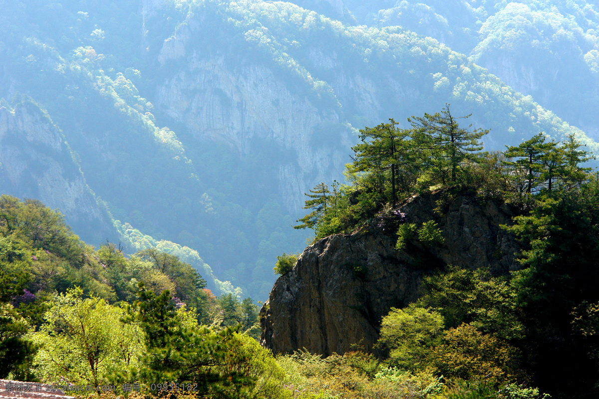 君山风光 风光 山水 伏牛山 老君山 自然风景 自然景观