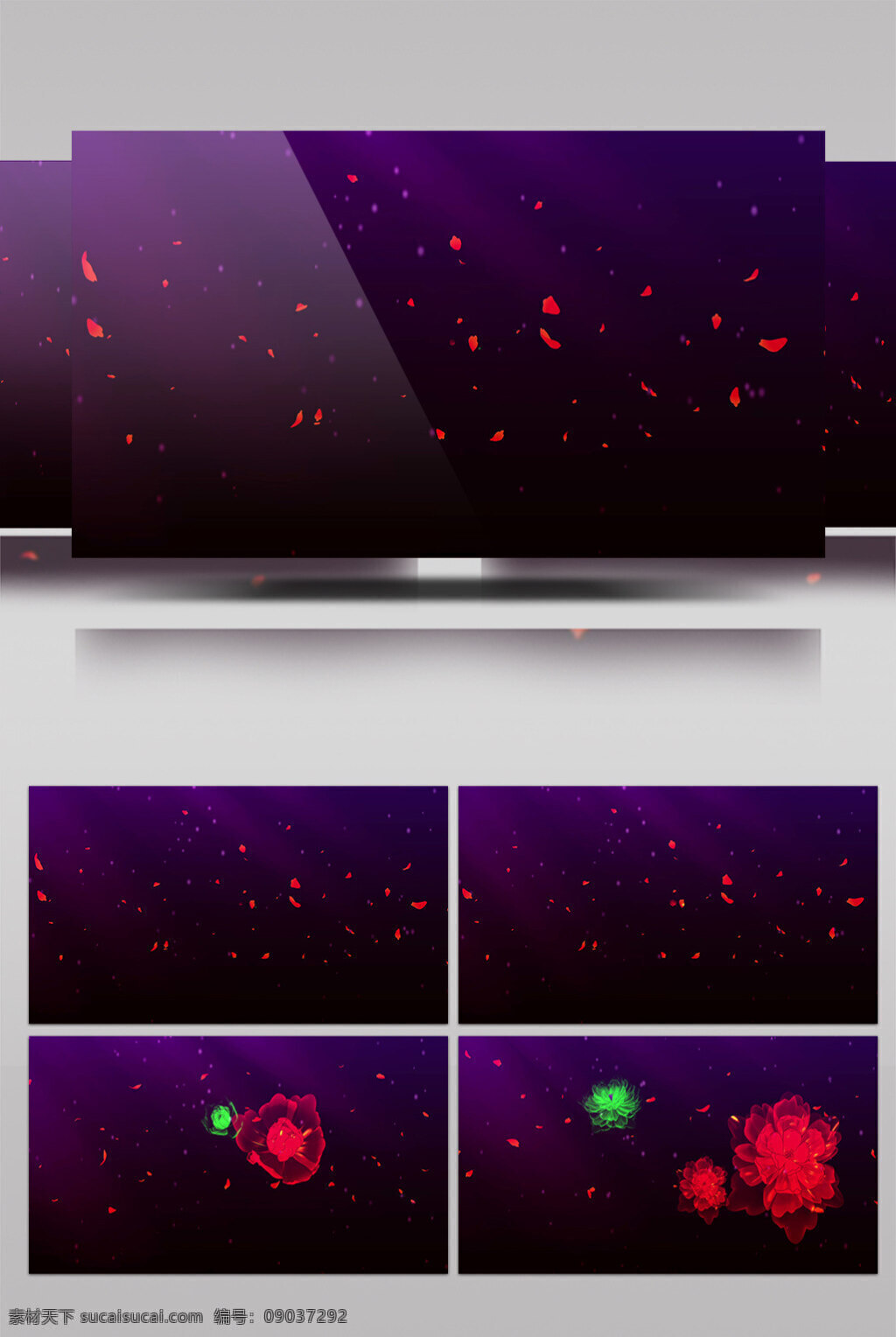 红色 光点 视频 光点花朵 玫瑰红 星空红点 生活实用 节目使用 实用背景素材 舞台背景素材