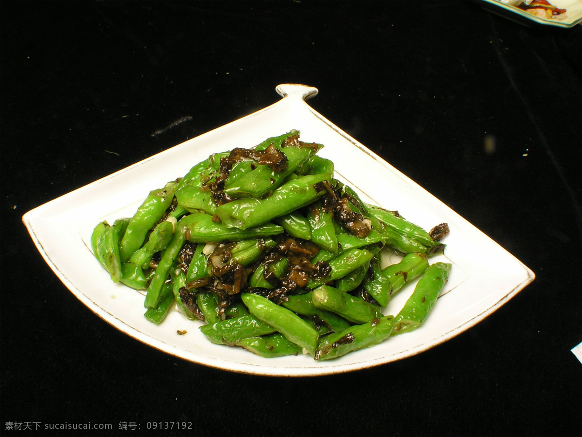 干菜 四季豆 干菜四季豆 美食 传统美食 餐饮美食 高清菜谱用图